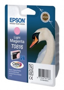 C13T11164A10 Epson картридж (Light Magenta для Stylus Photo R270/R290/RX590 High (светло-пурпурный))