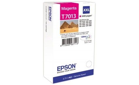 C13T70134010 Epson картридж (Magenta для WP-4000/5000 series,XL 3.4k (пурпурный))