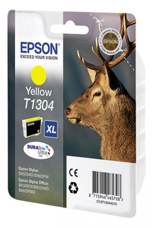 C13T13044012 Epson картридж (Yellow для Stylus SX525WD/B42WD/BX320FW/BX625WFD (желтый))