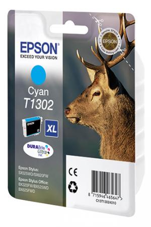 C13T13024012 Epson картридж (Cyan для Stylus SX525WD/B42WD/BX320FW/BX625WFD (голубой))
